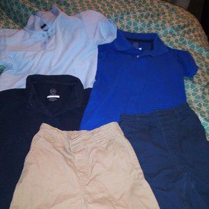 Little mans school uniform lot Size 4T & 5T